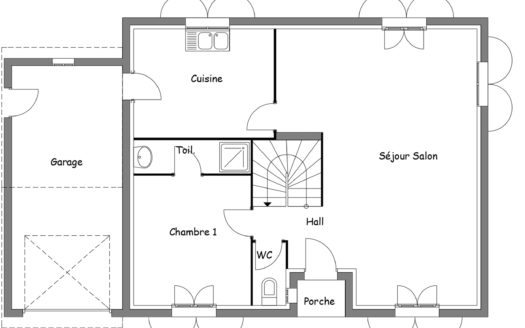 Plan Maison Rdc Ventana Blog